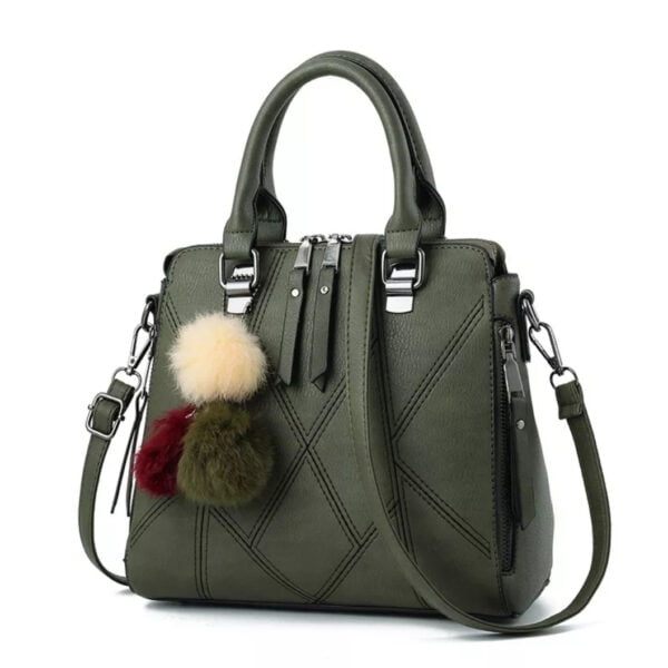 High Quality PU Leather Ladies Fashion Handbag - Image 4