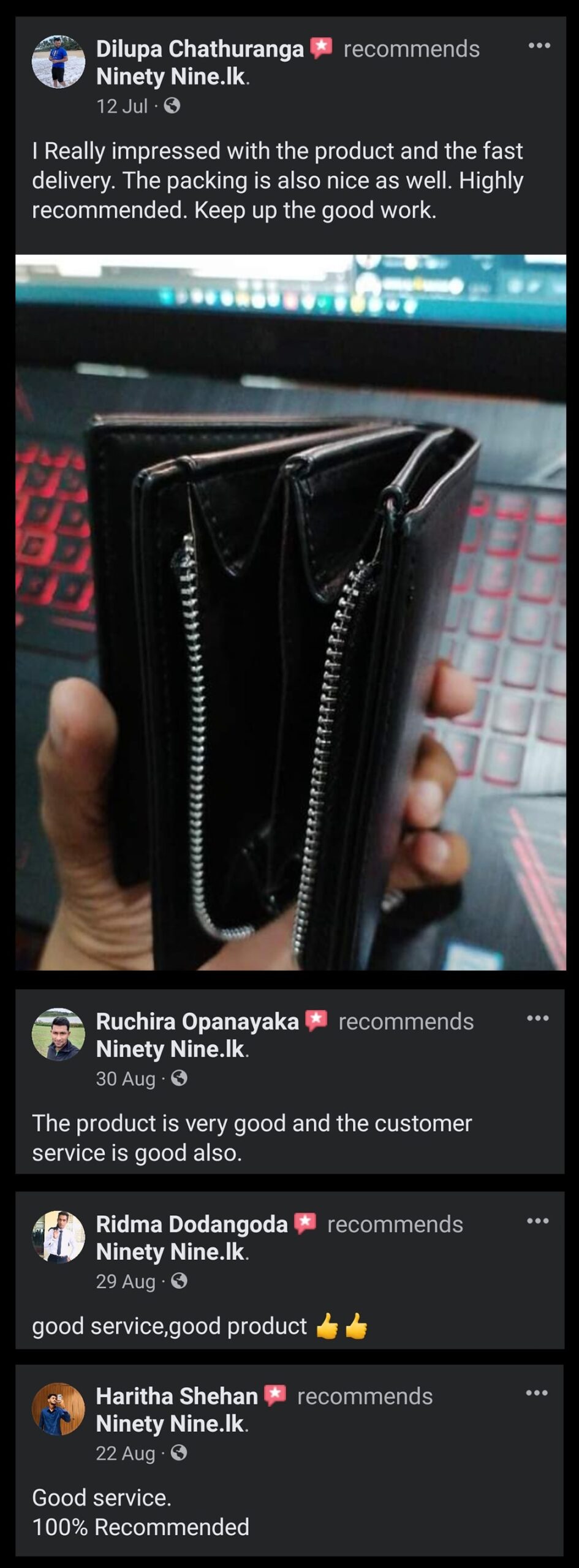 customer reviews ninetynine.lk