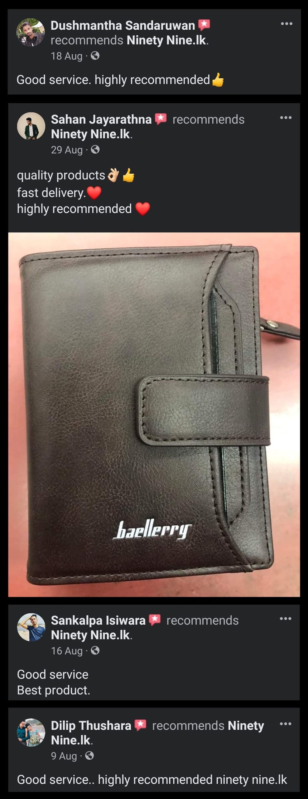 customer reviews ninetynine.lk