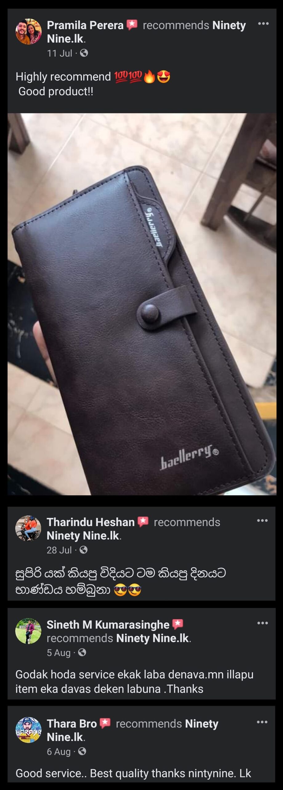 customer reviews ninetynine.lk