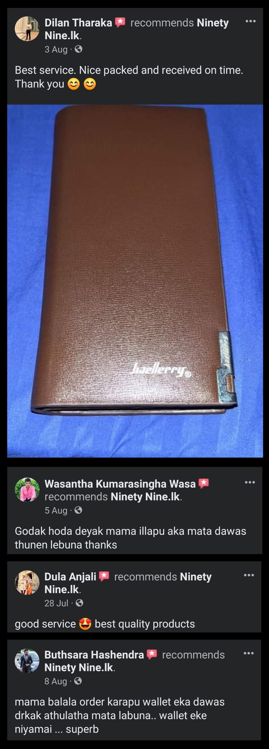 customer reviews ninetynine.lk